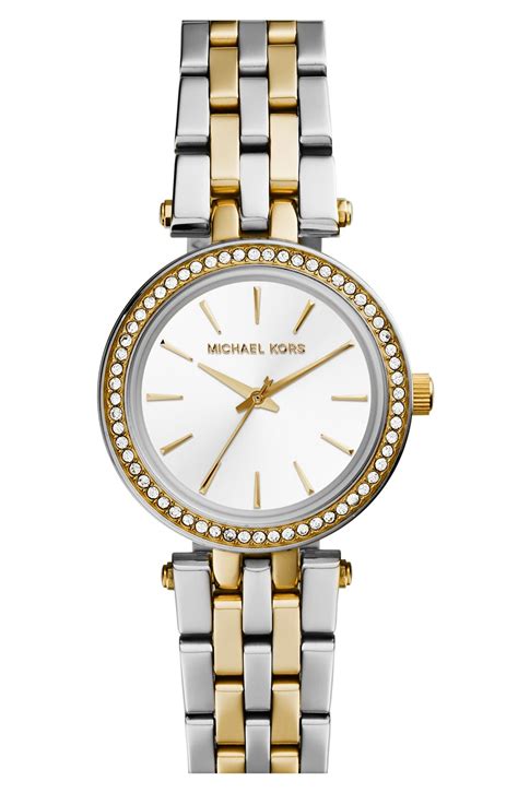 michael kors darci watch brown|michael kors darci watch 26mm.